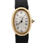 2025 Service Cartier Baignoire 18K Yellow Gold 22mm White Roman Watch 7743-1