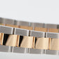 NOS PAPERS Rolex Yacht-Master 35mm MOP SERTI Dial Two-Tone Gold Watch 168623 BOX