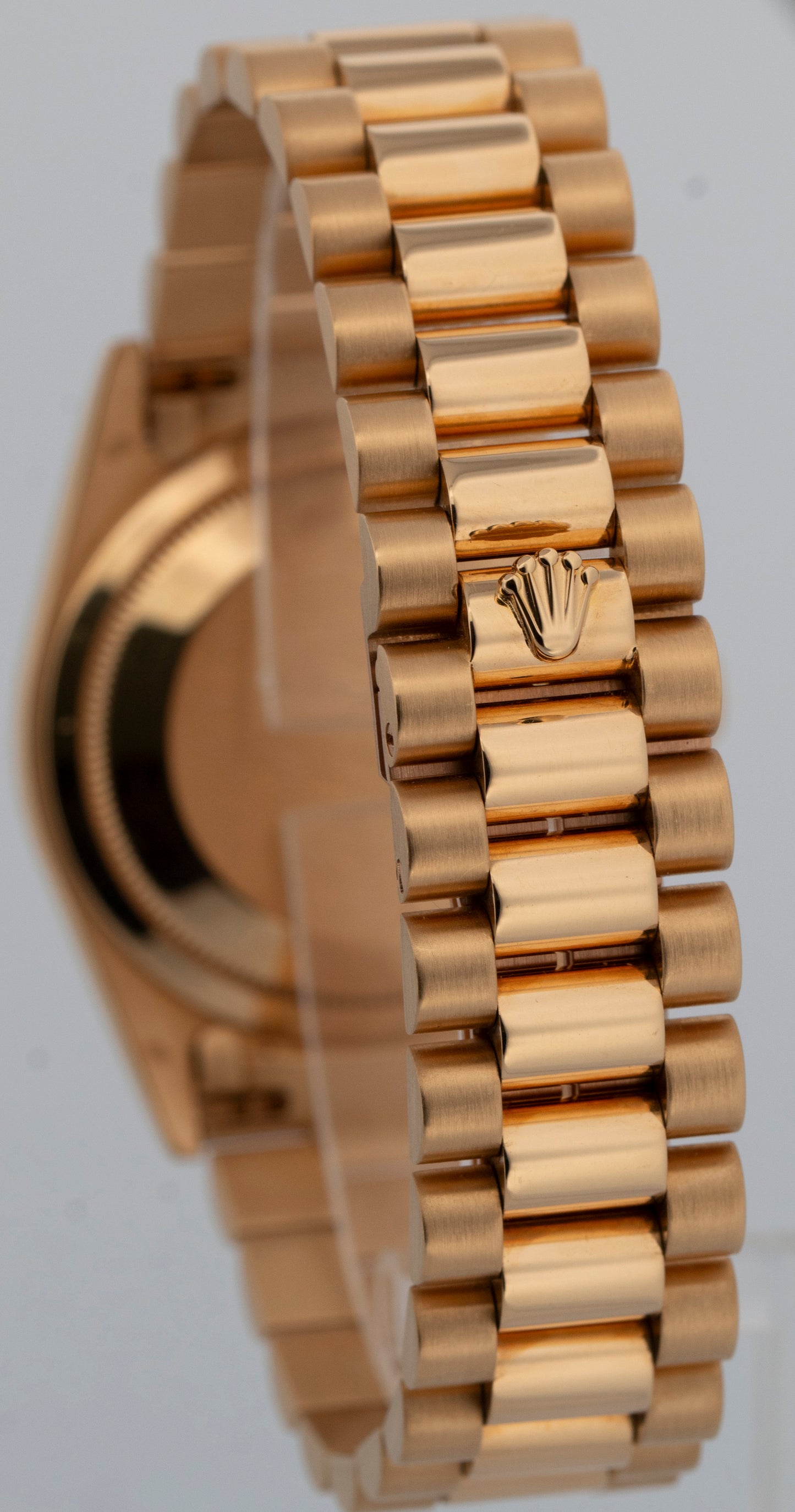 2020 RSC Rolex Day-Date President SILVER 18K Yellow Gold 36mm 18238 Watch BOX