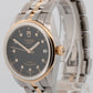 Tudor Glamour Date 55003 Black Diamond Two-Tone Yellow Gold Steel 36mm Watch