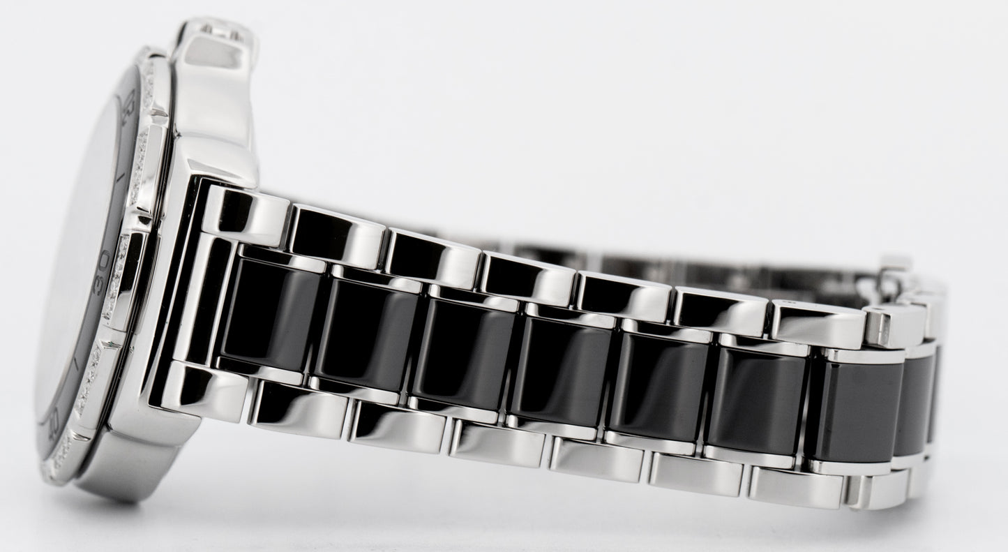 Tag Heuer Formula 1 DIAMOND Stainless Steel Black 37mm Watch WAU2212.BA0859