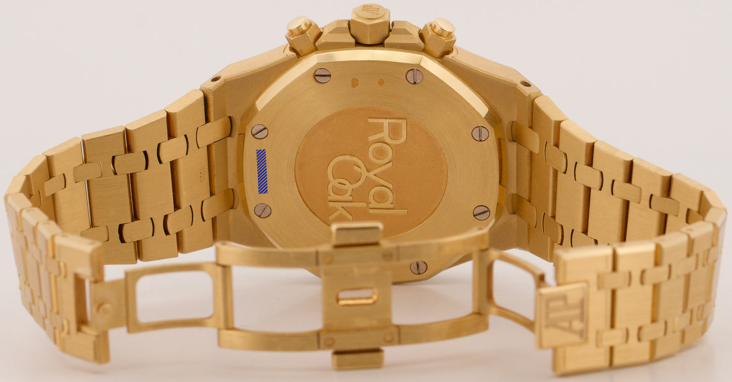 2017 Audemars Piguet Royal Oak 41mm Blue 18K 26320BA.OO.1220BA.02 Box Papers