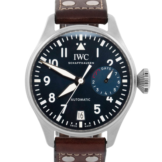 2023 PAPERS IWC Big Pilot BLUE 7 Day 46mm Le Petit Prince IW501002 Watch BOX