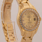 2001 PAPERS Rolex DateJust Pearlmaster CHAMPAGNE DIAMOND 18K Gold 29mm 80298 BOX