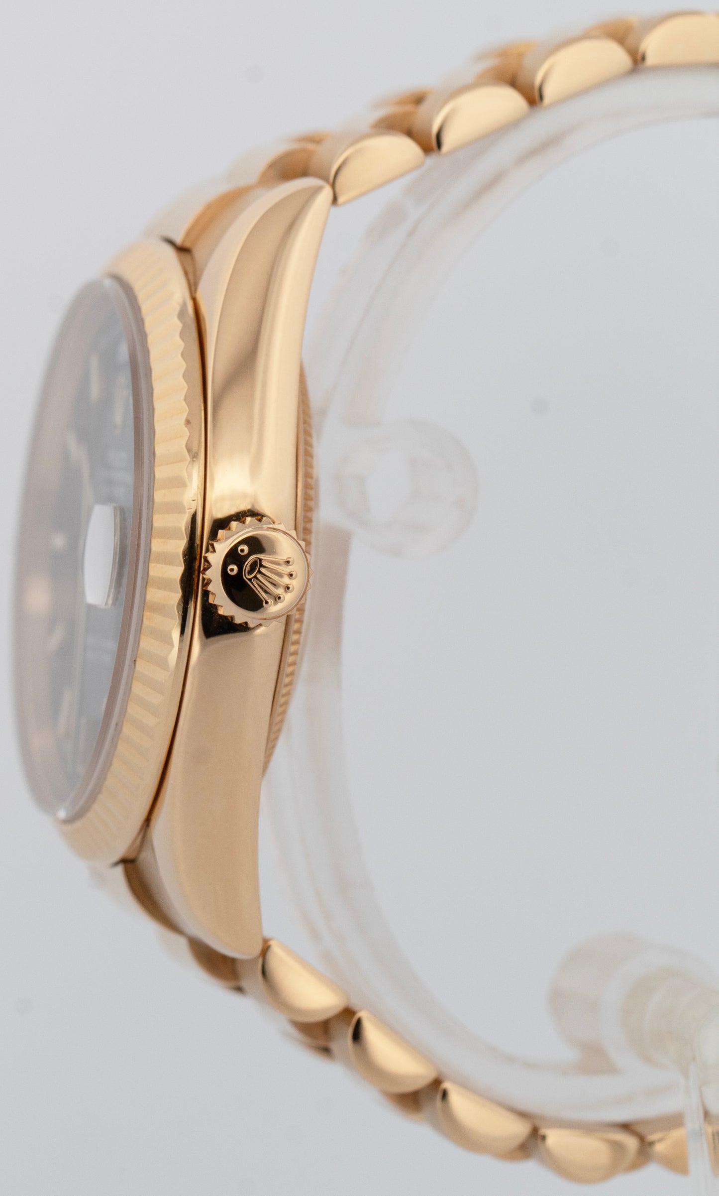 2022 RSC Rolex Day-Date President GREEN 18K Yellow Gold 36mm 118238 Watch BOX