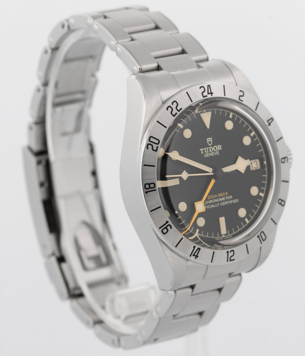 2022 Tudor Black Bay Pro 79470 Black Stainless Steel 39mm GMT Watch Box Papers