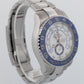 NOS 2020 PAPERS Rolex Yacht-Master II WHITE Steel 44mm 116680 Watch BOX