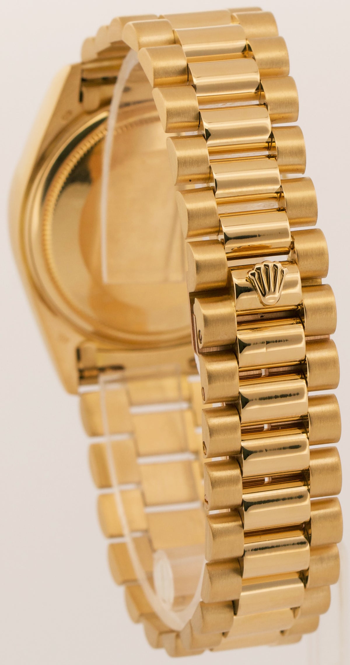 1986 Rolex Day-Date President 18038 White Roman 18K Gold RSC 36mm Box Papers