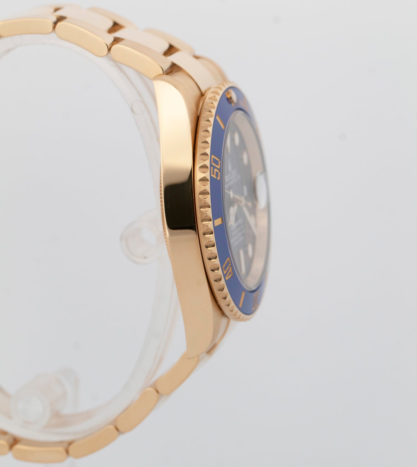 2024 PAPERS Rolex Submariner Date BLUE 18K Yellow Gold 41mm 126618 LB Watch BOX
