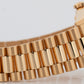 2020 RSC Rolex Day-Date President SILVER 18K Yellow Gold 36mm 18238 Watch BOX