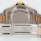 PAPERS Rolex Submariner 40mm BLUE Two-Tone 18K Gold Steel GOLD BUCKLE 16613 BOX