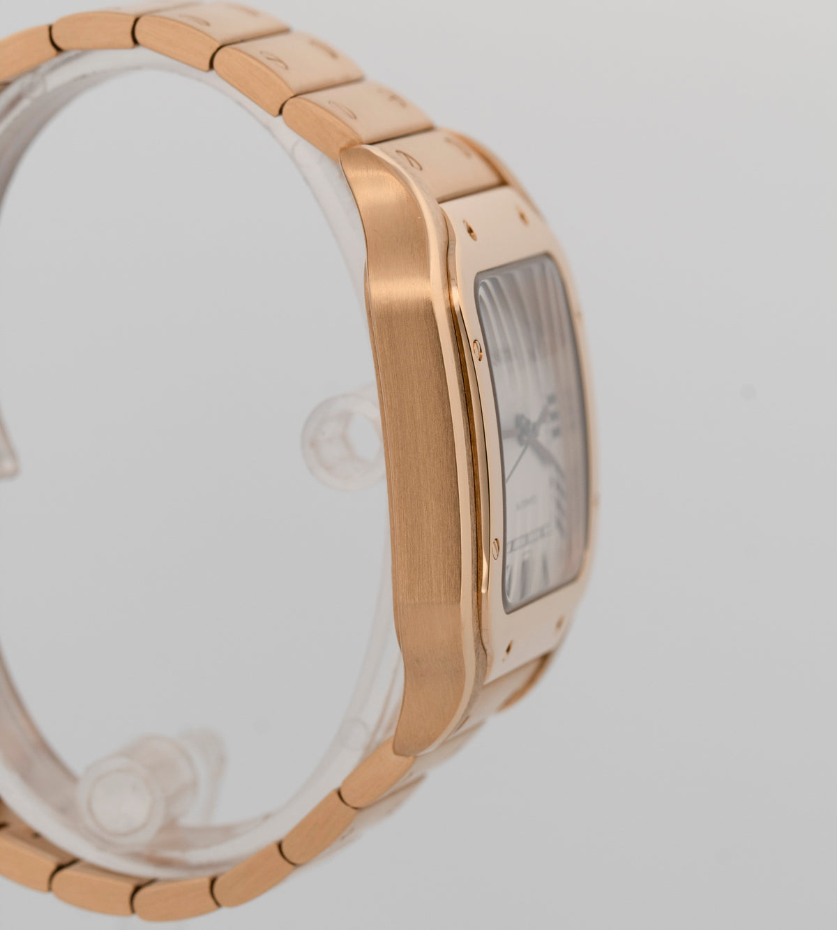 2024 Cartier Santos de Cartier Large 4070 / WGSA0029 Silver 39.8mm Box Papers
