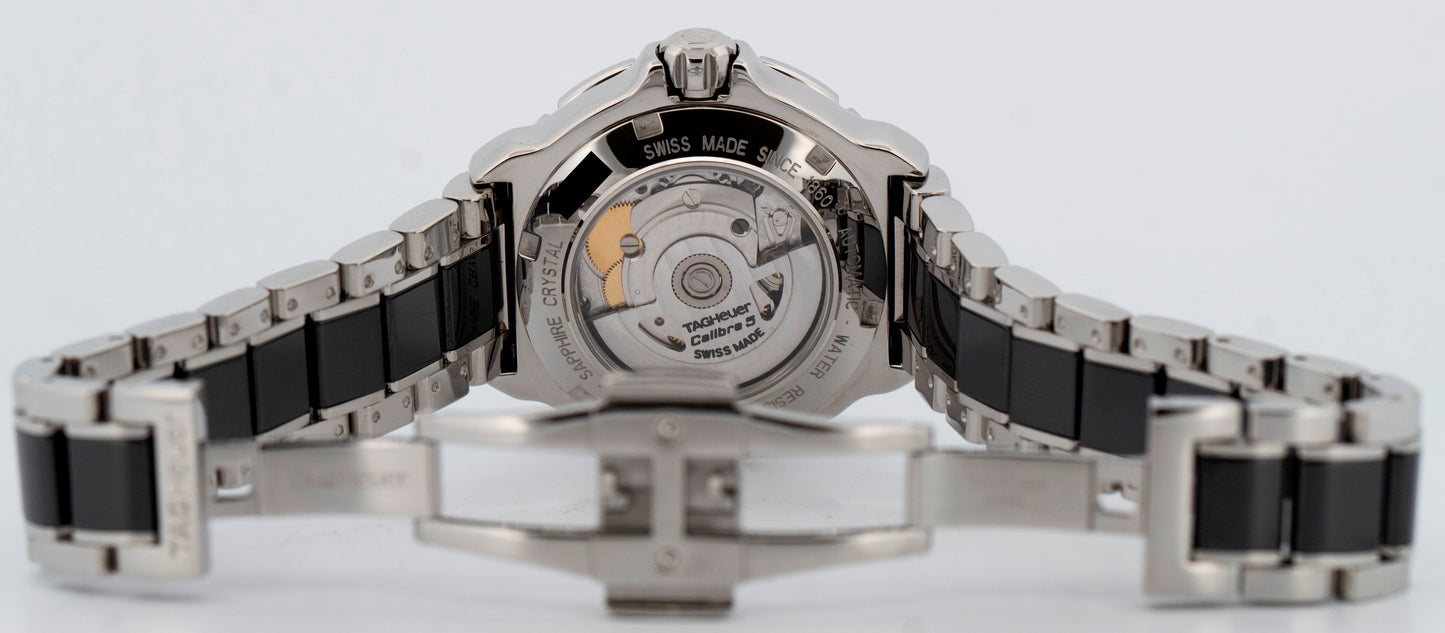 Tag Heuer Formula 1 DIAMOND Stainless Steel Black 37mm Watch WAU2212.BA0859