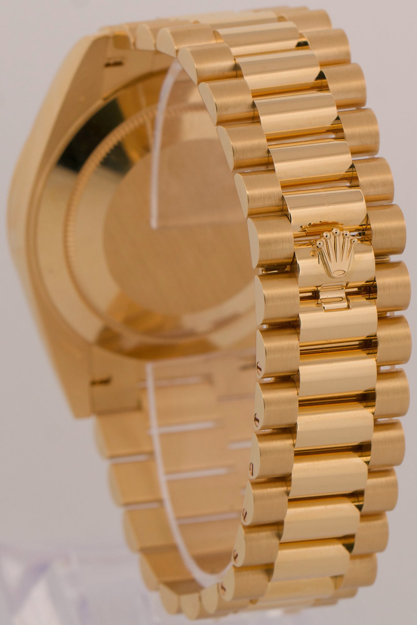 2026 PAPERS Rolex Day-Date President 18K Gold GREEN OMBRE ROMAN 40mm 228238 BOX