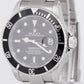 Rolex Submariner Date Black Stainless Steel Automatic Oyster 40mm 16610 Watch