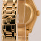2001 PAPERS Rolex DateJust Pearlmaster CHAMPAGNE DIAMOND 18K Gold 29mm 80298 BOX