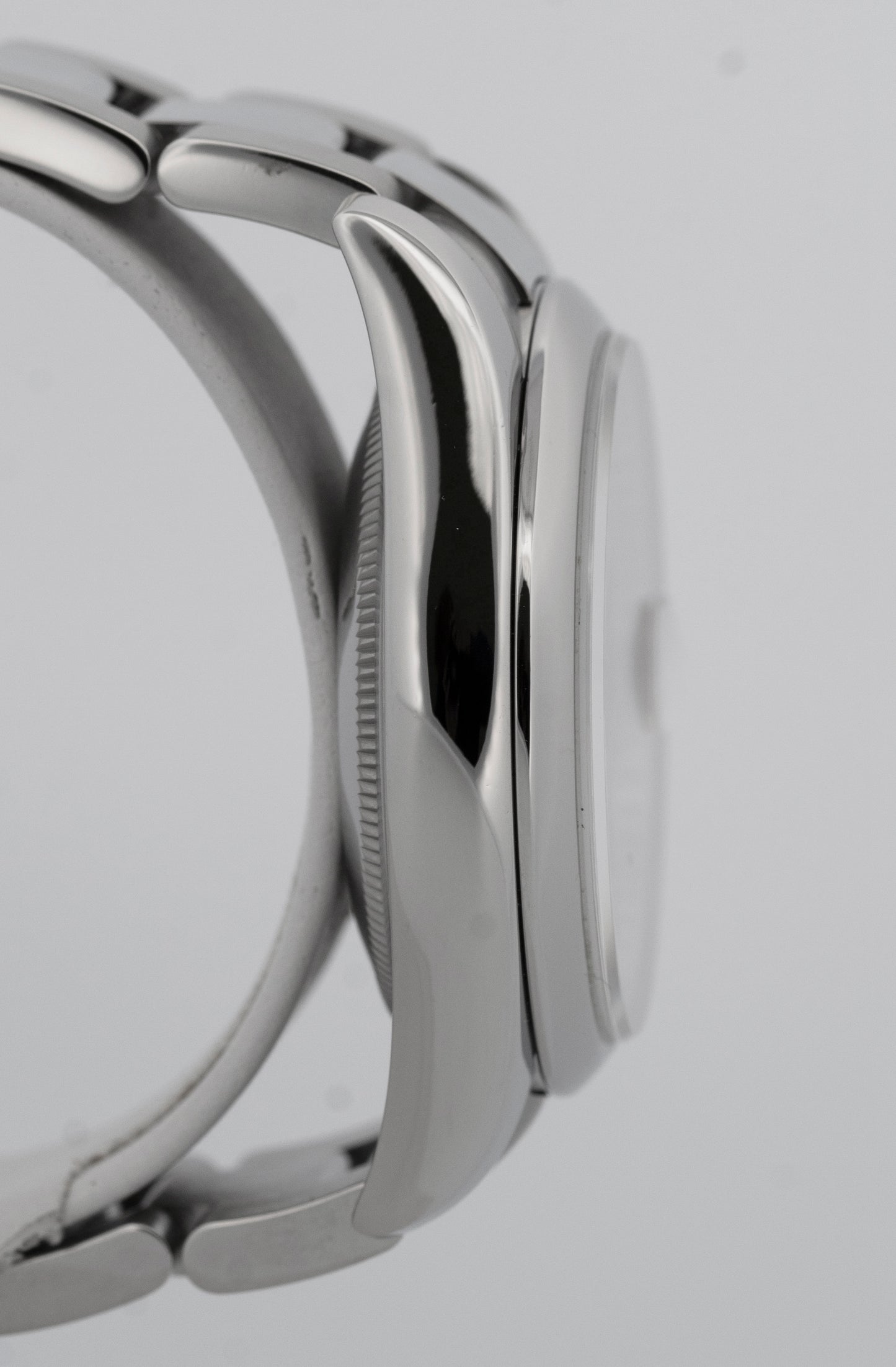 Rolex DateJust 36 Salmon Stainless Steel Oyster 36mm Smooth Watch 116200