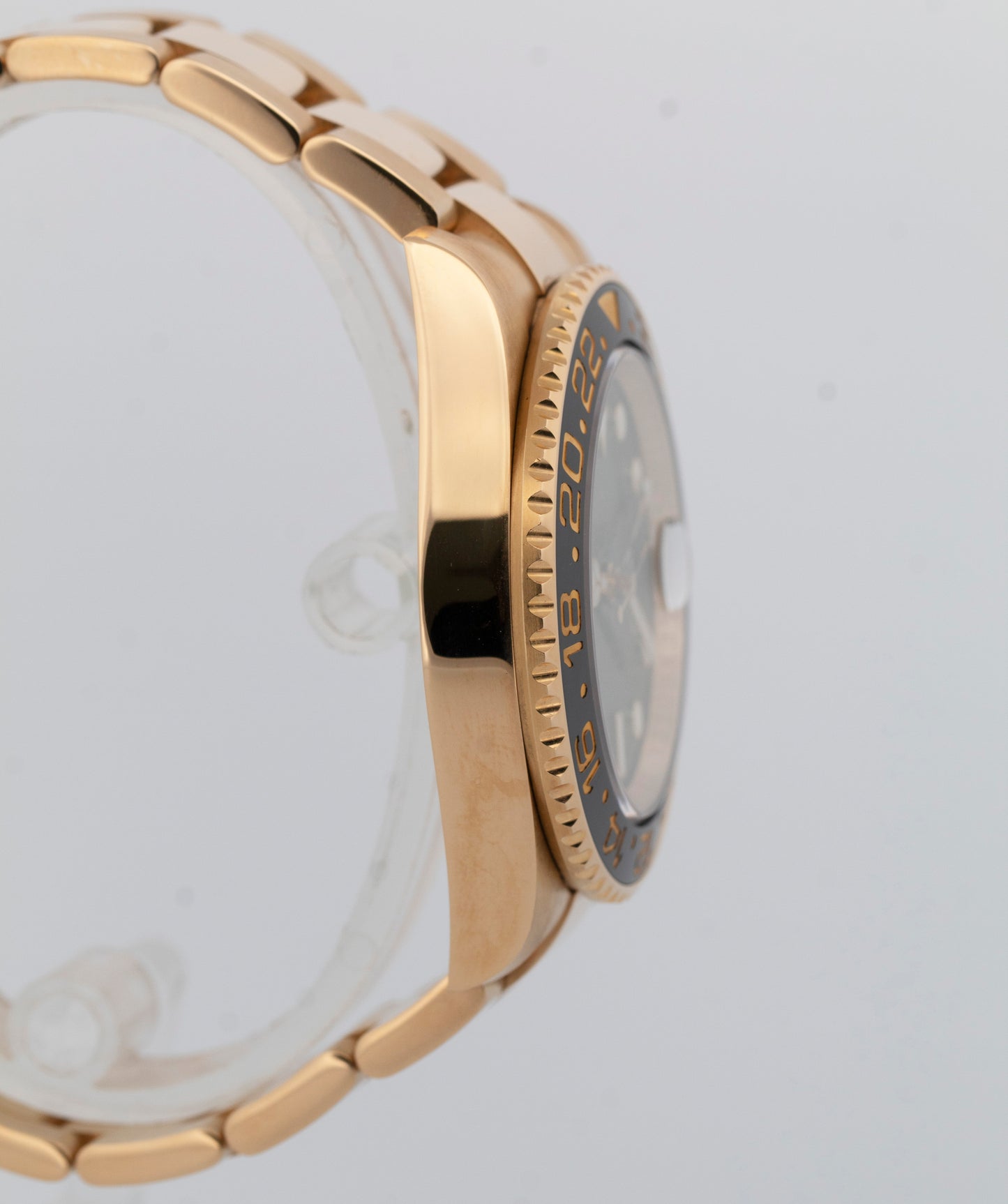 PAPERS Rolex GMT-Master II GREEN 18K Yellow Gold Oyster 40mm 116718 Watch BOX