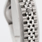 2010 Rolex DateJust 179174 Diamond Silver Steel Jubilee 26mm Watch Box Papers