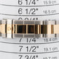 NOS PAPERS Rolex Yacht-Master 35mm MOP SERTI Dial Two-Tone Gold Watch 168623 BOX