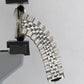 Rolex DateJust 36mm Silver Stainless Steel Engine Turned Jubilee Watch 1603