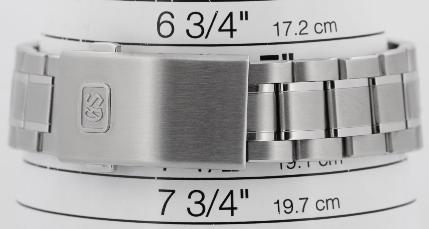 Grand Seiko Sport Spring Drive GMT 43mm Chronograph Steel Date Watch SBGC201 BOX