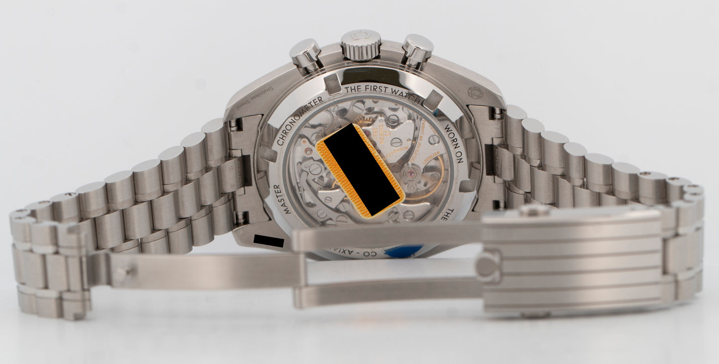 2022 PAPERS Omega Speedmaster SAPPHIRE SANDWICH Steel 42mm 310.30.42.50.01.002