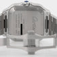 2026 Cartier Santos de Cartier Medium 4075 / WSSA0029 White 35.1mm Box Papers