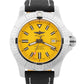 MINT Breitling Avenger Chronograph 45mm Yellow Stainless Automatic A17319 BOX
