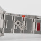 DOMINOS 2015 PAPERS NOS STICKERED Rolex Oyster Perpetual Silver 36mm 116000 BOX