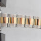 NOS PAPERS Rolex Yacht-Master 35mm MOP SERTI Dial Two-Tone Gold Watch 168623 BOX