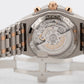 PAPERS Breitling Chronomat B01 42mm GRAY Two-Tone Gold Steel Watch UB0134 BOX
