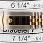 2022 PAPERS Rolex DateJust CHAMPAGNE PALM MOTIF Two-Tone 36mm 126233 Watch BOX