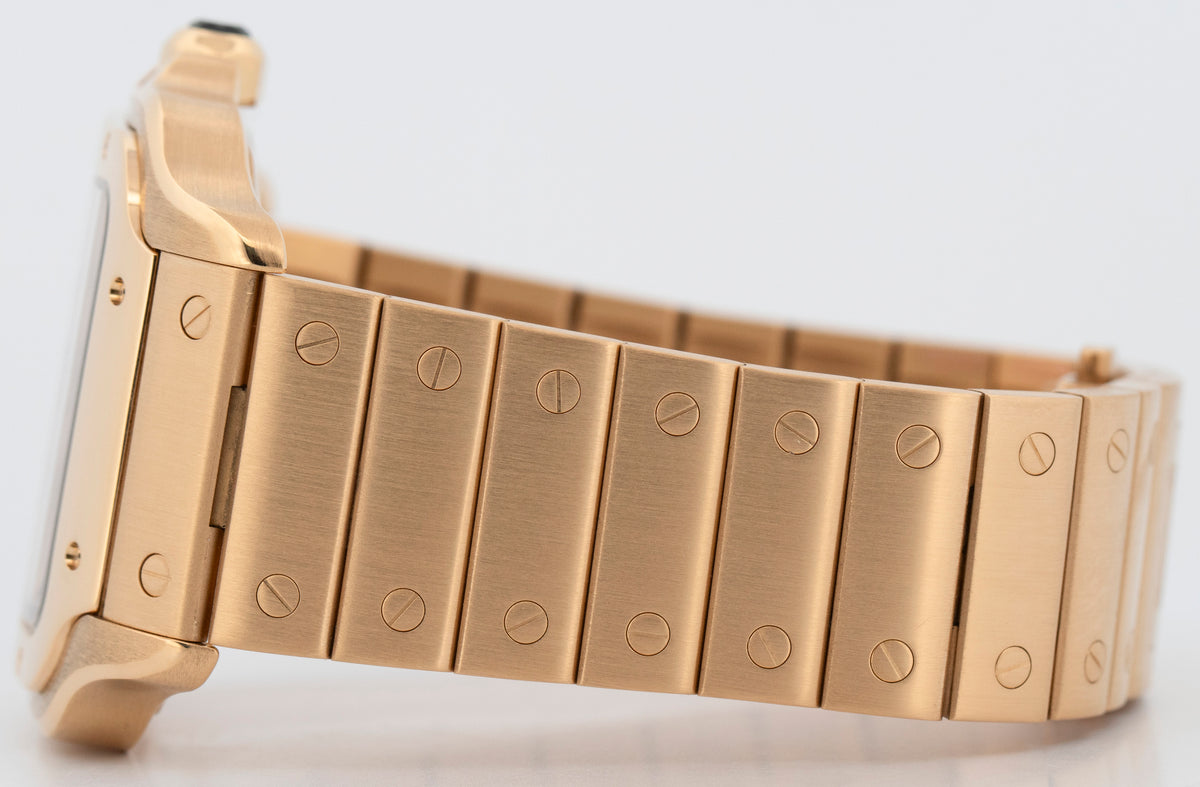 2024 Cartier Santos de Cartier Large 4070 / WGSA0029 Silver 39.8mm Box Papers