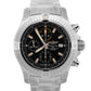 NEW PAPERS Breitling Avenger Chronograph 45 BLACK Steel 45mm A13317 Watch BOX