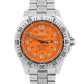 Breitling Superocean 42 A17360 Orange Stainless Steel 42mm Watch Box Papers