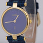 Cartier Vendome Yellow Gold Blue Lapis Vermeil Quartz 24mm 47436757 Watch