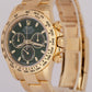 2023 NEW PAPERS Rolex Daytona Cosmograph GREEN 40mm 18K Yellow Watch 116508 BOX