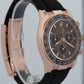 NEW 2025 PAPERS Rolex Daytona Cosmograph 18K Rose Chocolate Oysterflex 126515