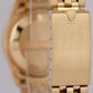 MINT Rolex DateJust President 31mm Champagne 18K Yellow Gold Fluted 68278 Watch