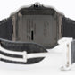 Cartier Santos 4072 / WSSA0039 Black ALDC Steel 39.8mm Watch Box Papers
