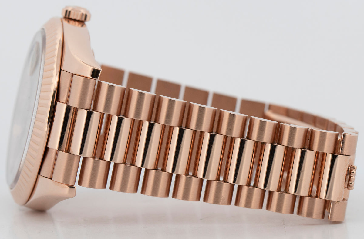 Rolex Day-Date 40 President 228235 Olive 18K Rose Gold 40mm Watch Box Papers