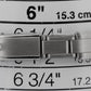 Ladies Rolex Oyster Perpetual 24mm White Stainless Steel Automatic Watch 6618