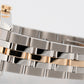 Tudor Glamour Date 55003 Black Diamond Two-Tone Yellow Gold Steel 36mm Watch
