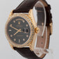 Rolex Day-Date President BLACK DIAMOND 18K Yellow Gold 36mm 18038 Watch
