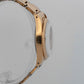 Rolex Oyster Perpetual 34mm Gold Shell Cap White Automatic Watch 6634
