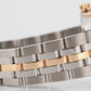 Tudor Glamour Date 55003 Black Diamond Two-Tone Yellow Gold Steel 36mm Watch