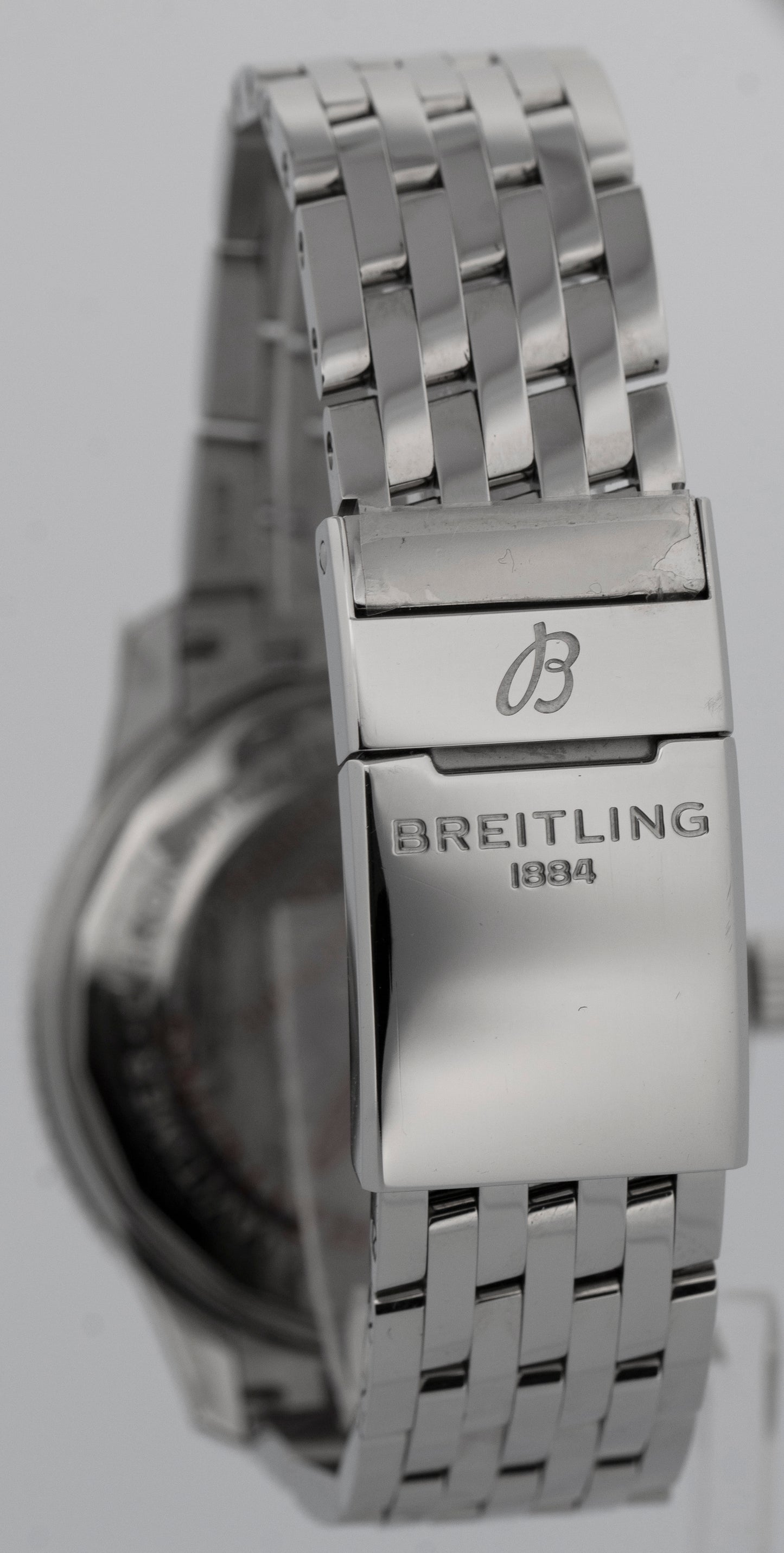 PAPERS Breitling Navitimer 41 Steel Blue Stainless Steel 41mm A17362 BOX