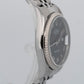 PAPERS Rolex DateJust Blue Roman 36mm Stainless White Gold Watch 16234 BOX