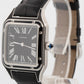 New 2026 Cartier Santos-Dumont Large Black Lacquer WSSA0046 4298 Box Papers